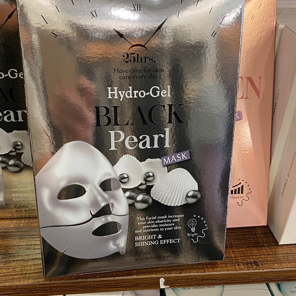 25hrs Black Pearl Hydro-Gel Mask